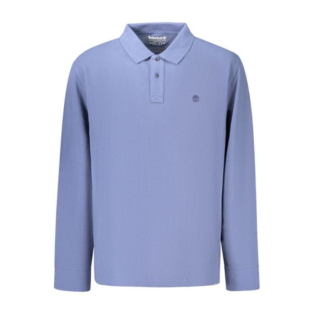 Timberland Blue Cotton Polo Men's Shirt
